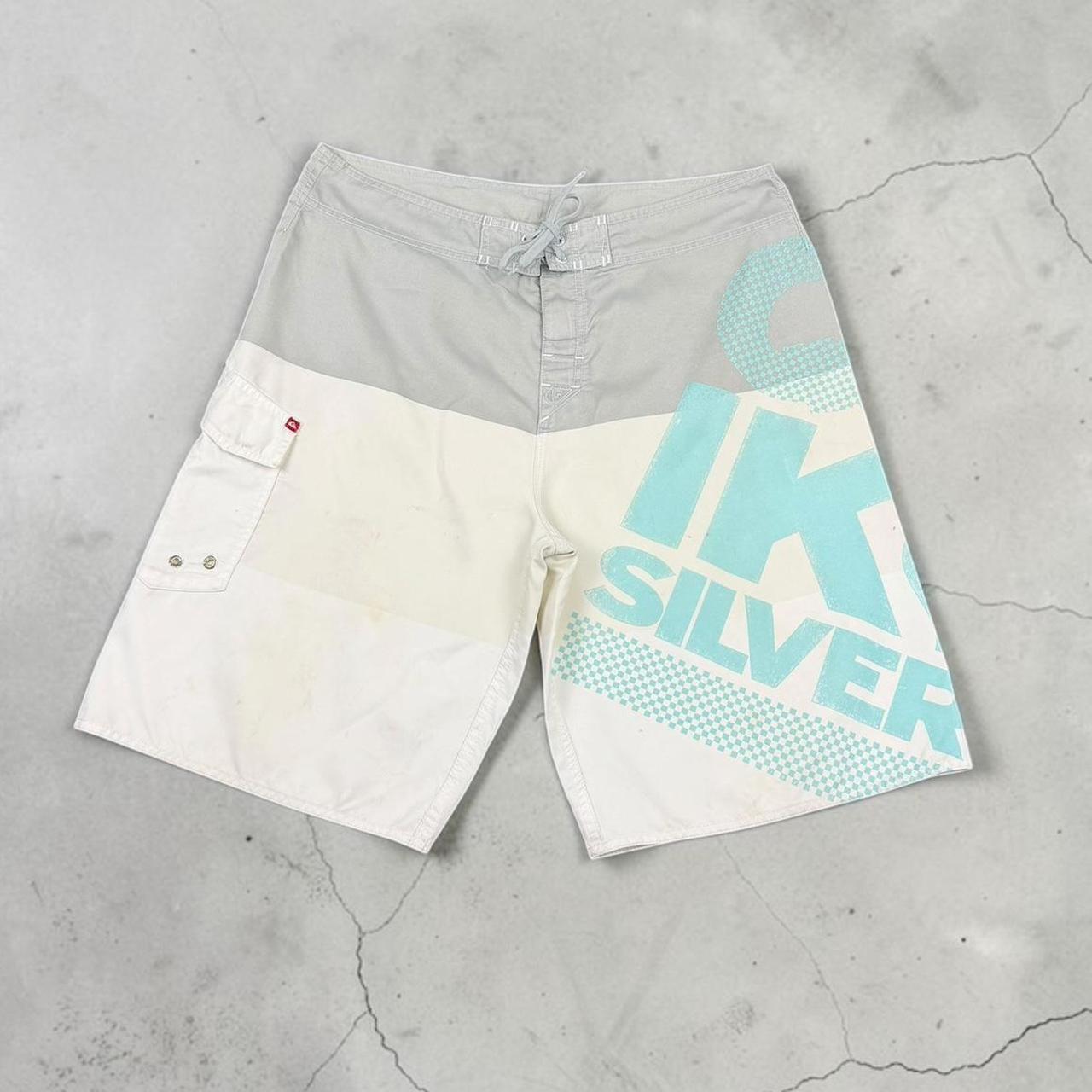 Quiksilver surfer vintage Y2K Surfwear beach swim board shorts