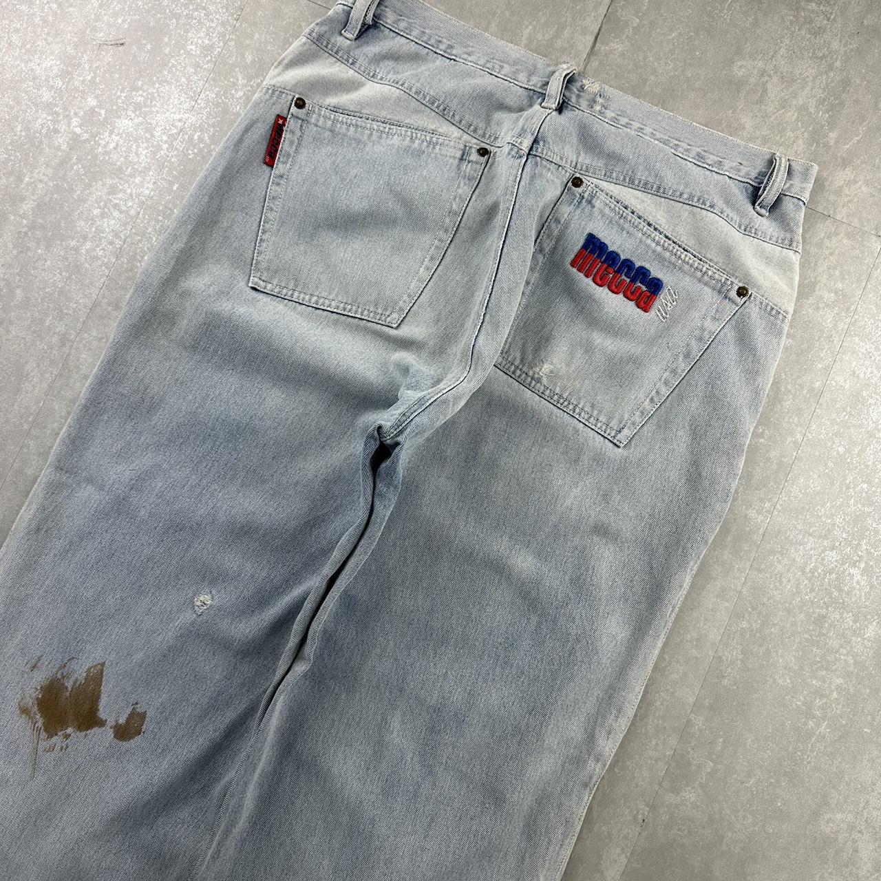 Mecca grunge jeans 2000s spellout carpenter jeans