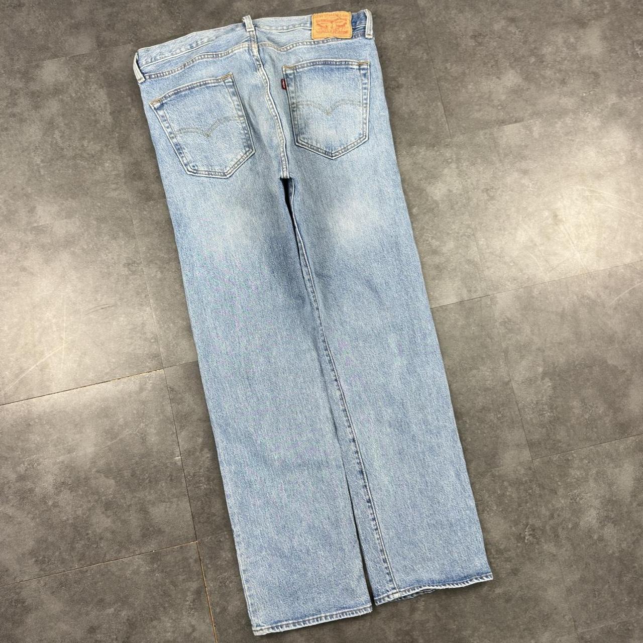 Levi’s 501 straight relaxed fit baggy jeans