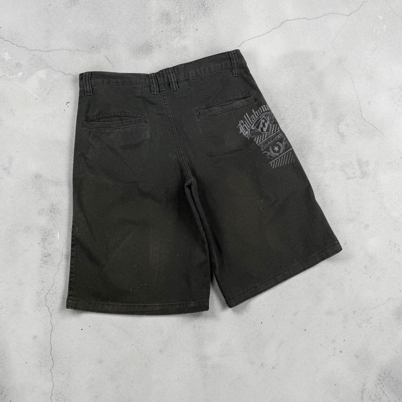 billabong Vintage spell out Y2K Surfwear board shorts cargo chink shorts