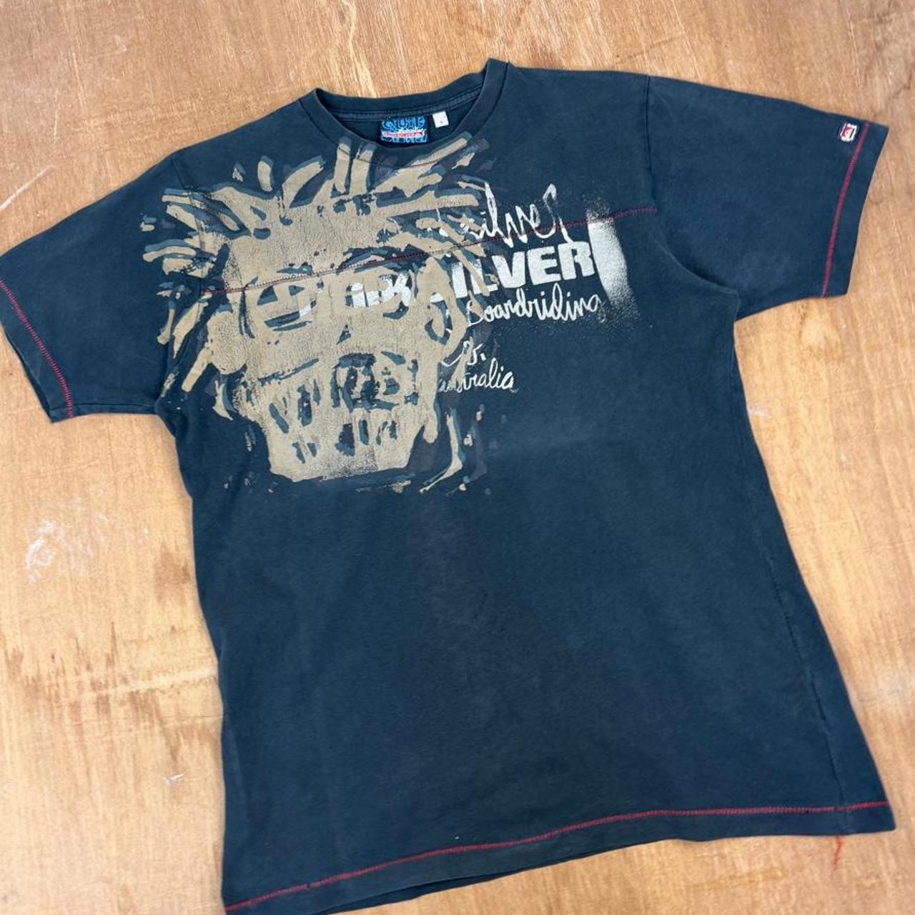 Quiksilver Vintage Y2K print T-Shirt