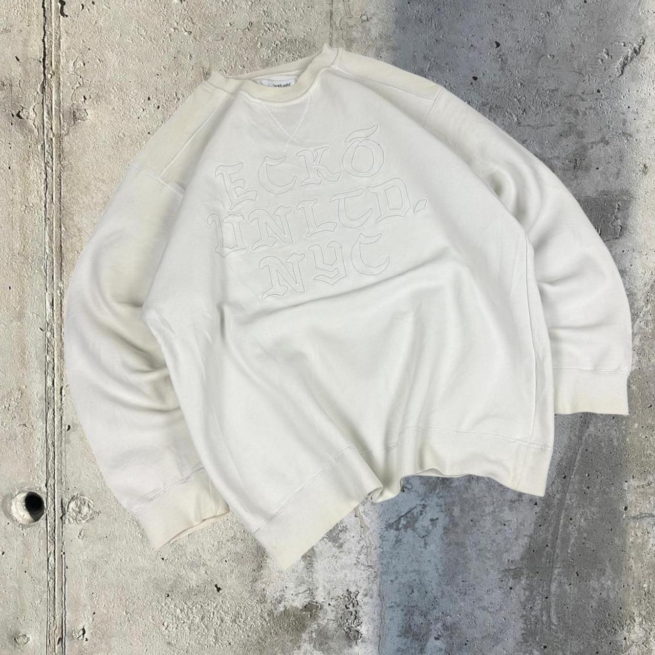Ecko unltd NYC Vintage Y2K Hiphop 2000s grunge old English sweatshirt
