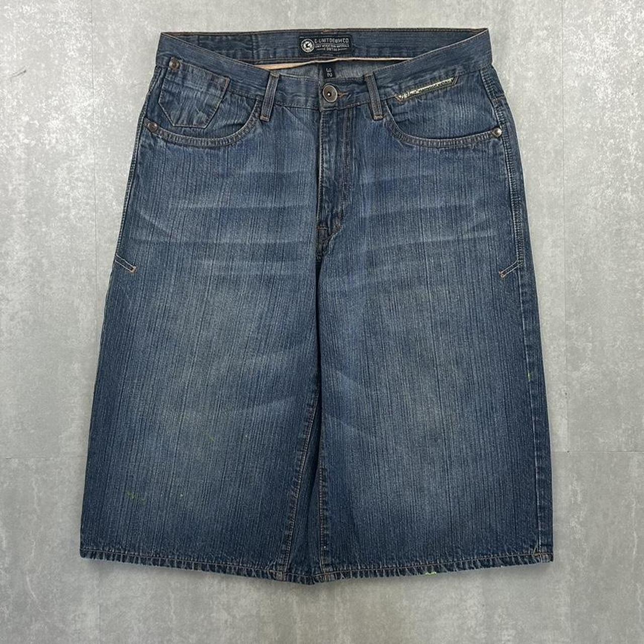 G-Unit 50 Cent 2000s spellout carpenter style jorts