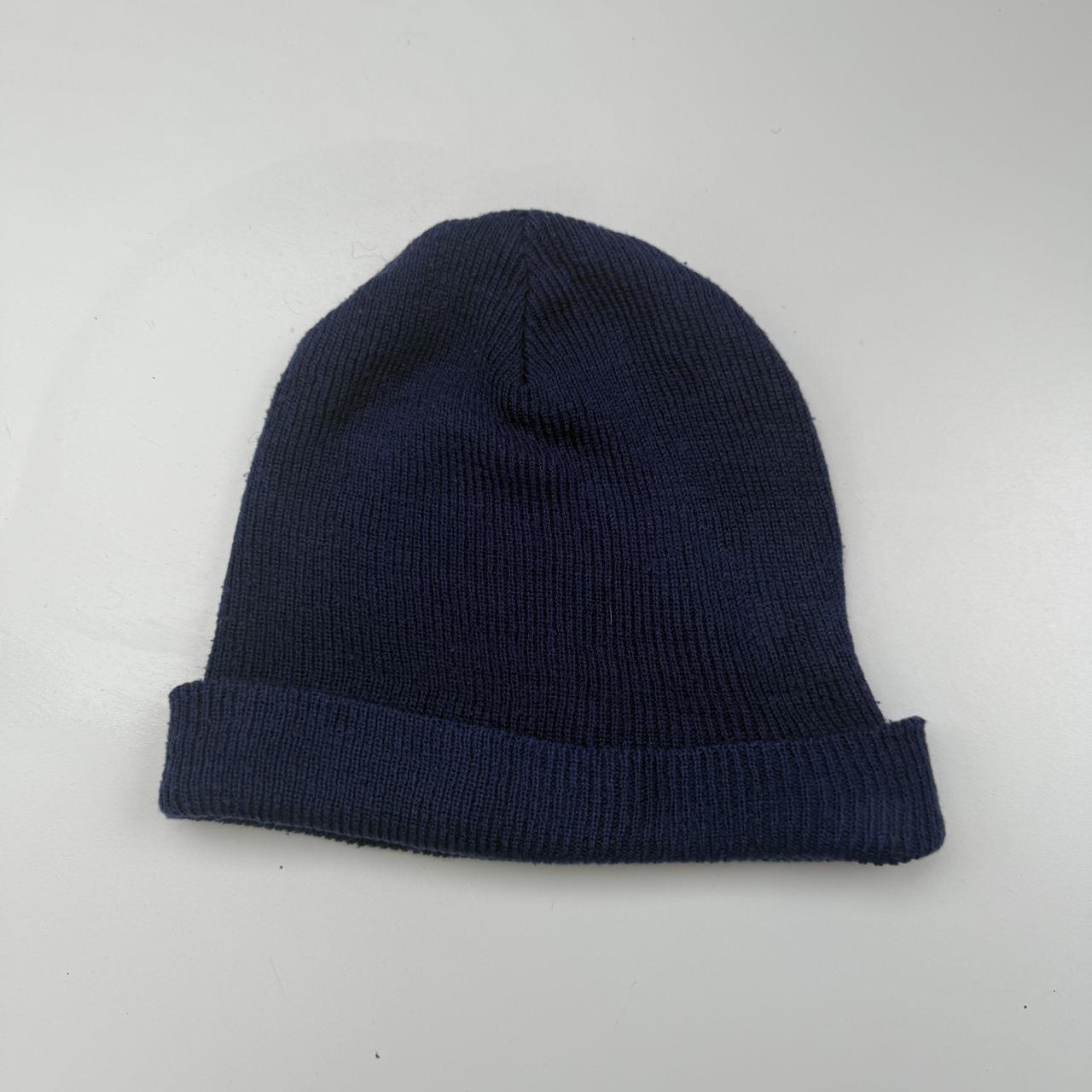 Adidas 2000s vintage football embroidered logo beanie hat