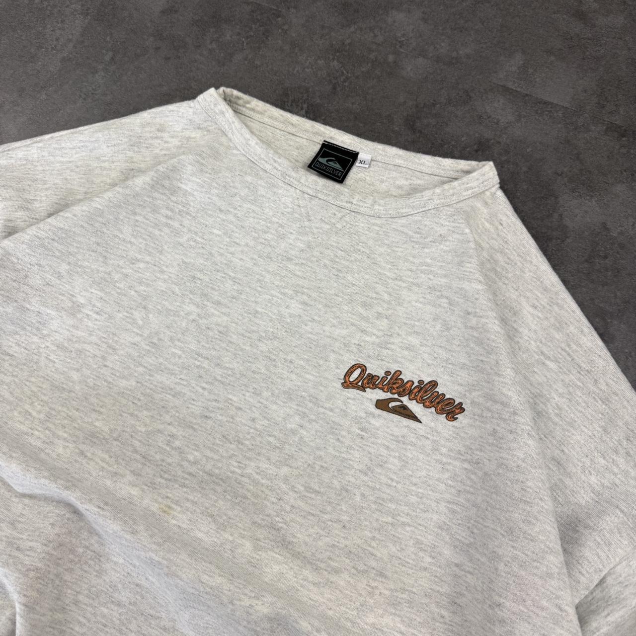 Rare Quiksilver Vintage 90s Surfwear hiphop big print streetwear surf sweatshirt