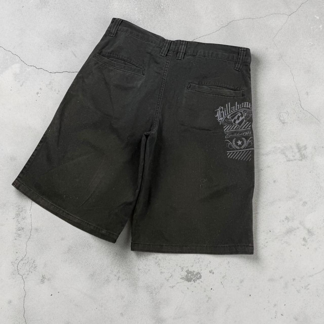billabong Vintage spell out Y2K Surfwear board shorts cargo chink shorts