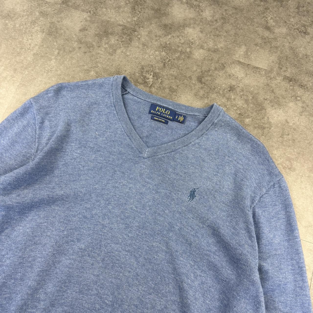 Polo Ralph Lauren 90s V neck knit jumper