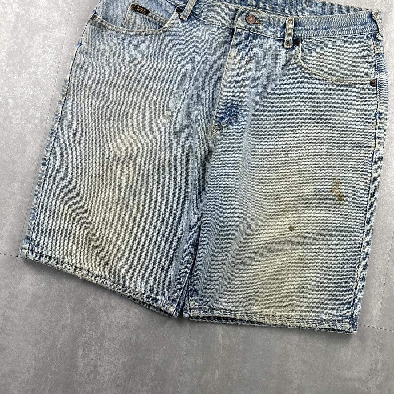 Lee made in the USA 90s carpenter dungaree baggy Jorts