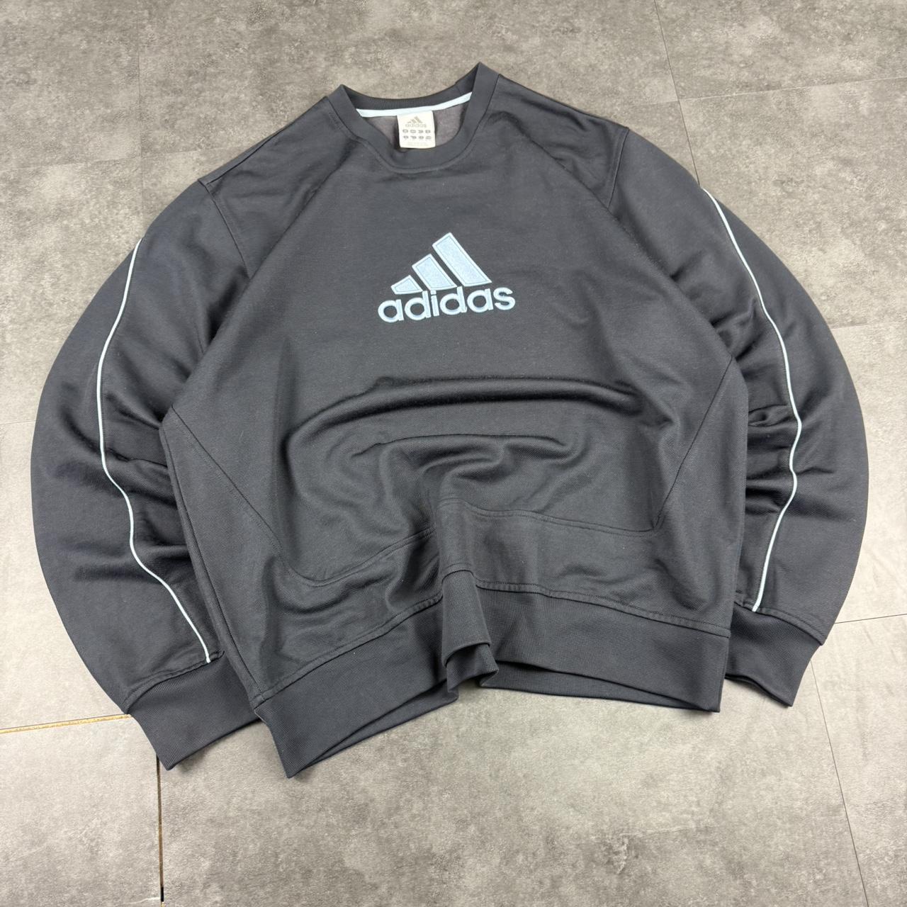 Vintage Adidas 90s spellout embroidered big spellout sweatshirt