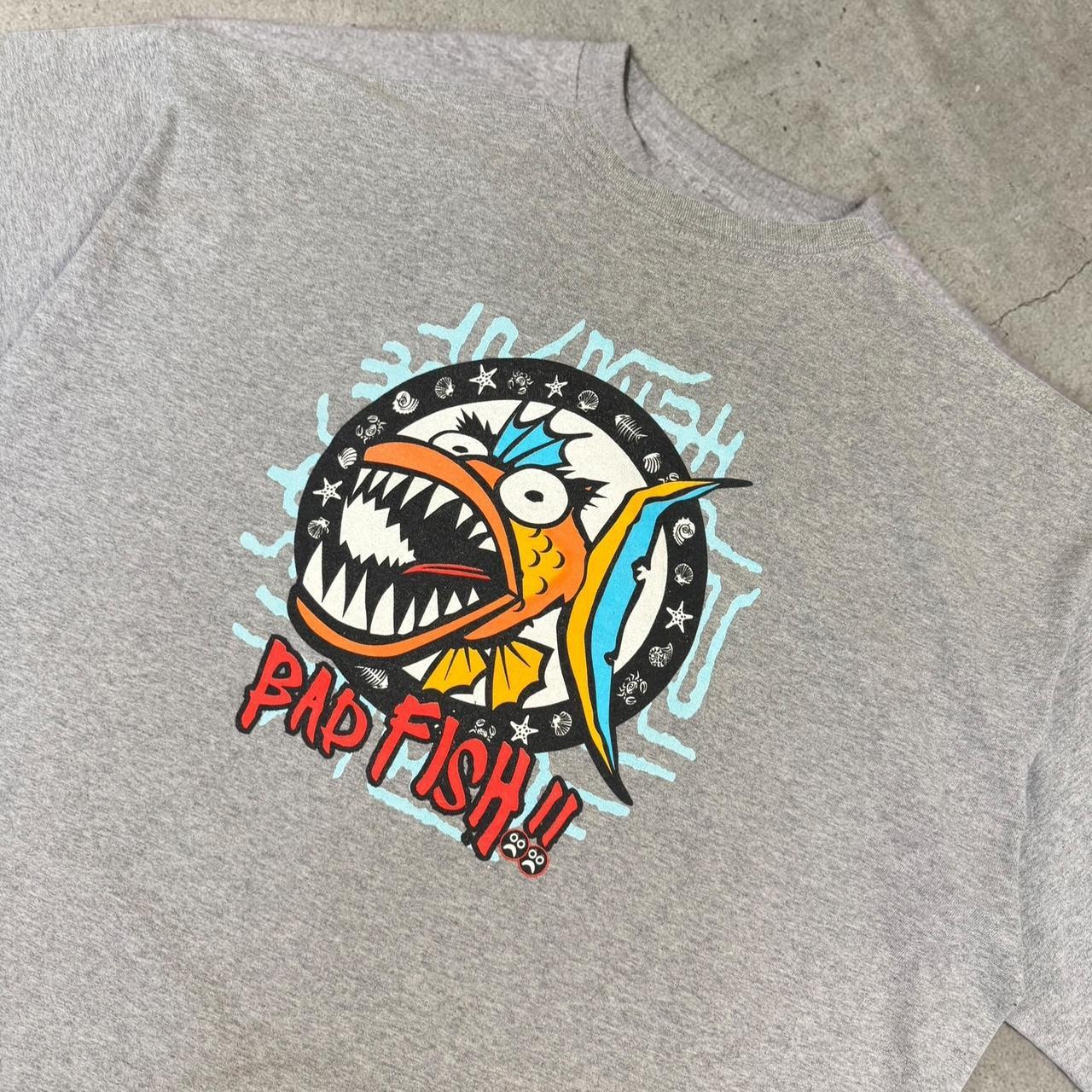 Bad Fish Dominican Republic Vintage Y2K Surfwear T-Shirt