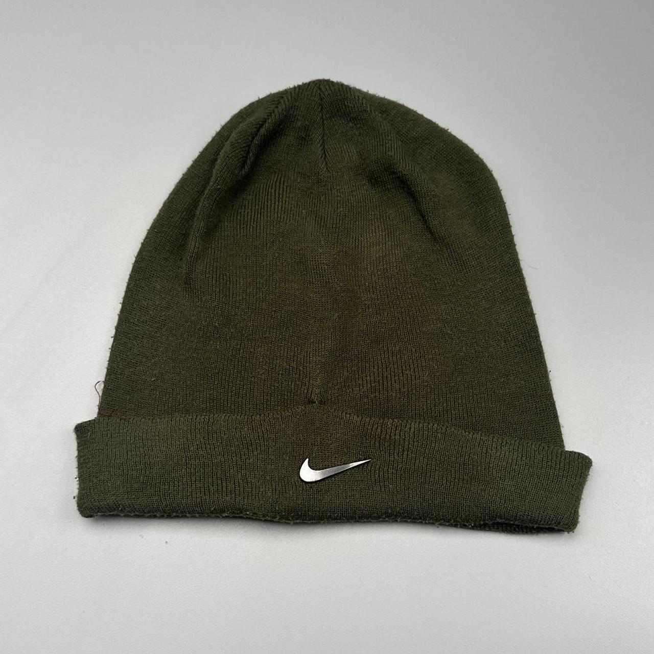 Nike 2000s vintage Surfwear Skater embroidered logo beanie hat
