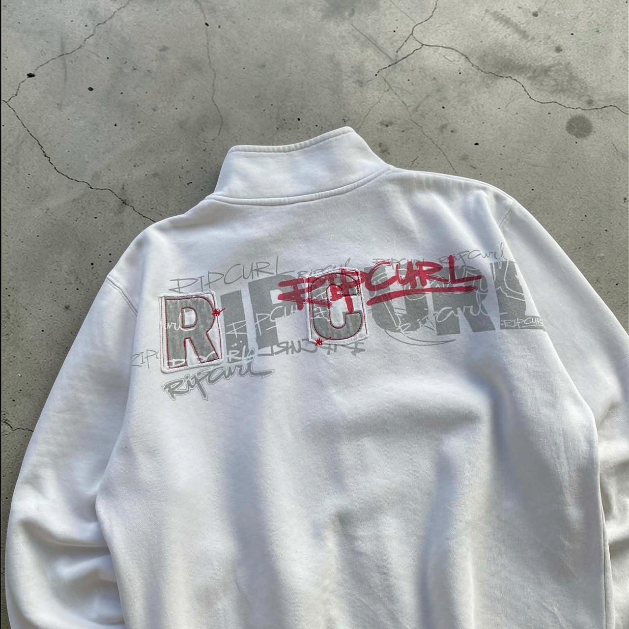 Rip Curl Vintage Y2K Surfwear 2000s mock neck zip up