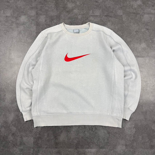 Nike 2000s Big Logo Sweatshirt Vintage 90s Y2k Tick Spellout