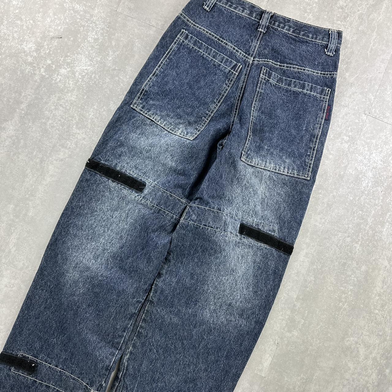 Jing Yang Denim jeans 2000s spellout carpenter skate jeans