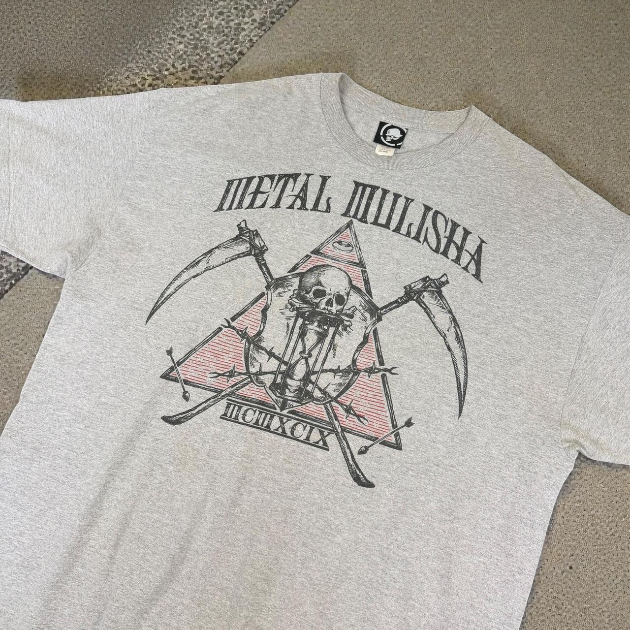 Metal Mulisha hip hop Vintage Y2K cage fighting grunge T Shirt