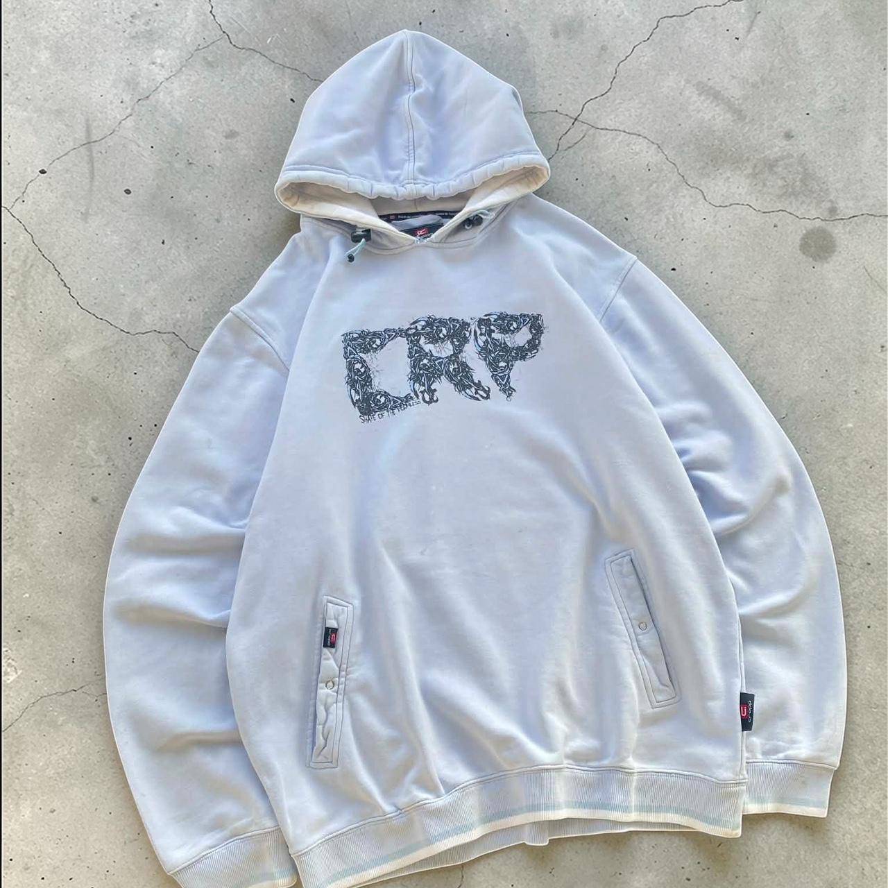 Cropp CRP Vintage Y2K Surfwear 2000s spellout hoodie