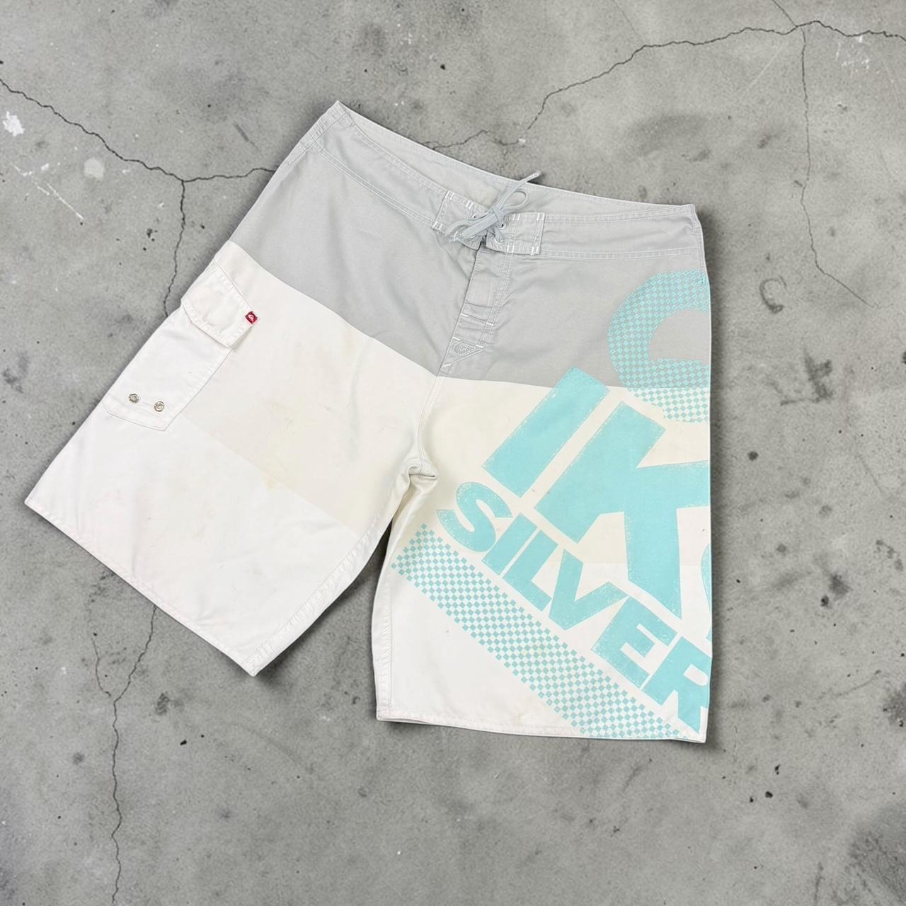 Quiksilver surfer vintage Y2K Surfwear beach swim board shorts