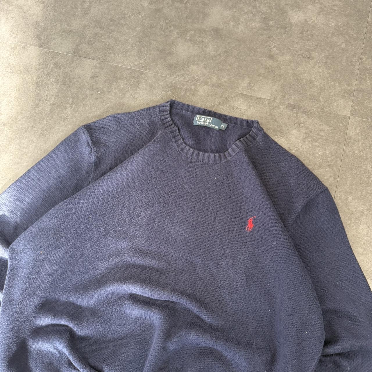 Polo Ralph Lauren 90s chunky knit heavyweight round neck jumper
