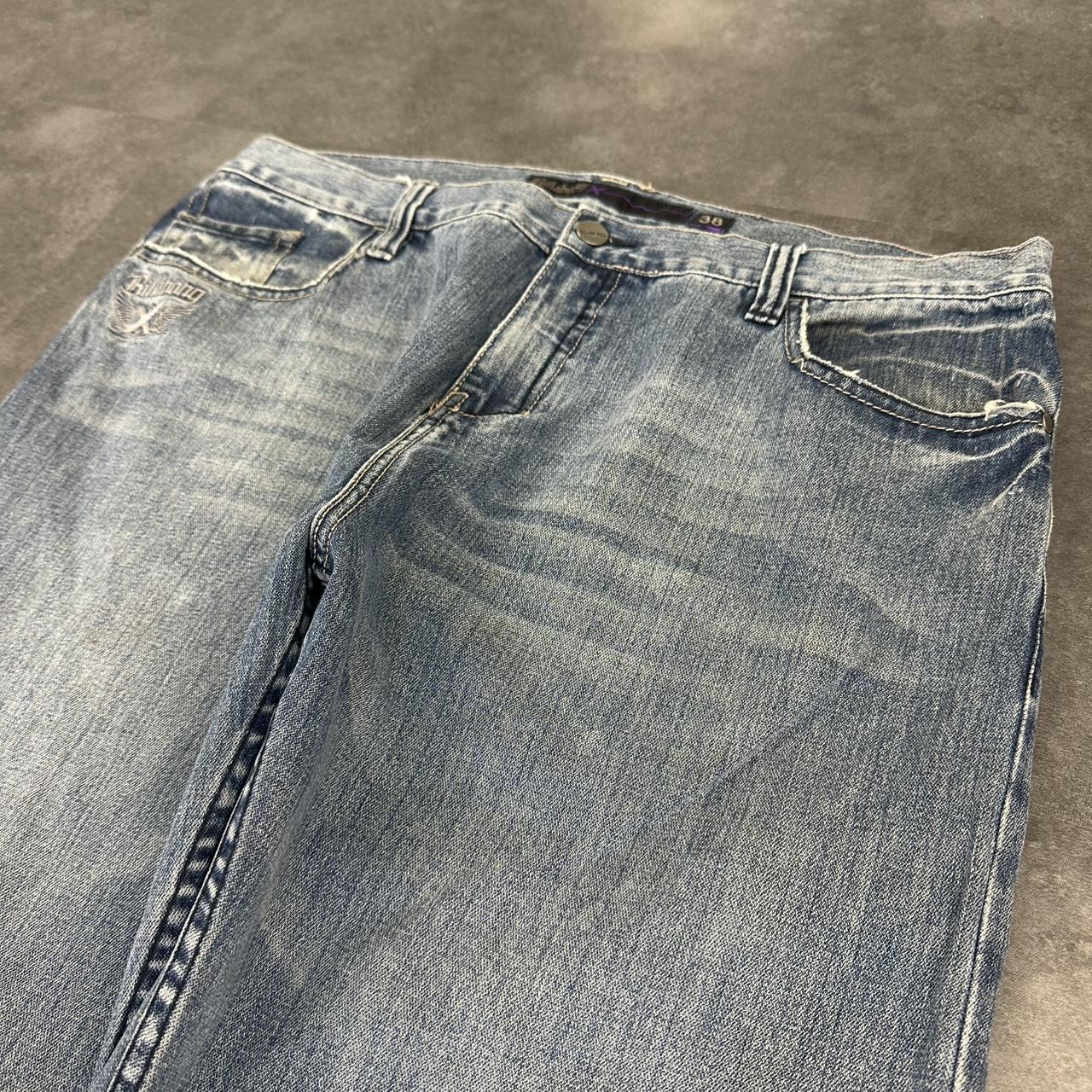 Billabong 2000s denim streetwear embroidered jeans