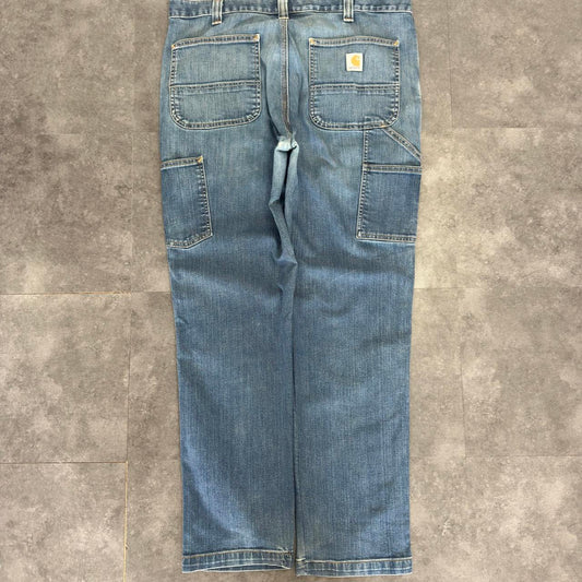 Carhartt 2000s denim workwear cargo jeans