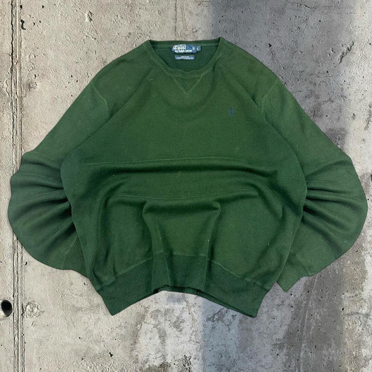 Polo Ralph Lauren 90s chunky cotton sweatshirt