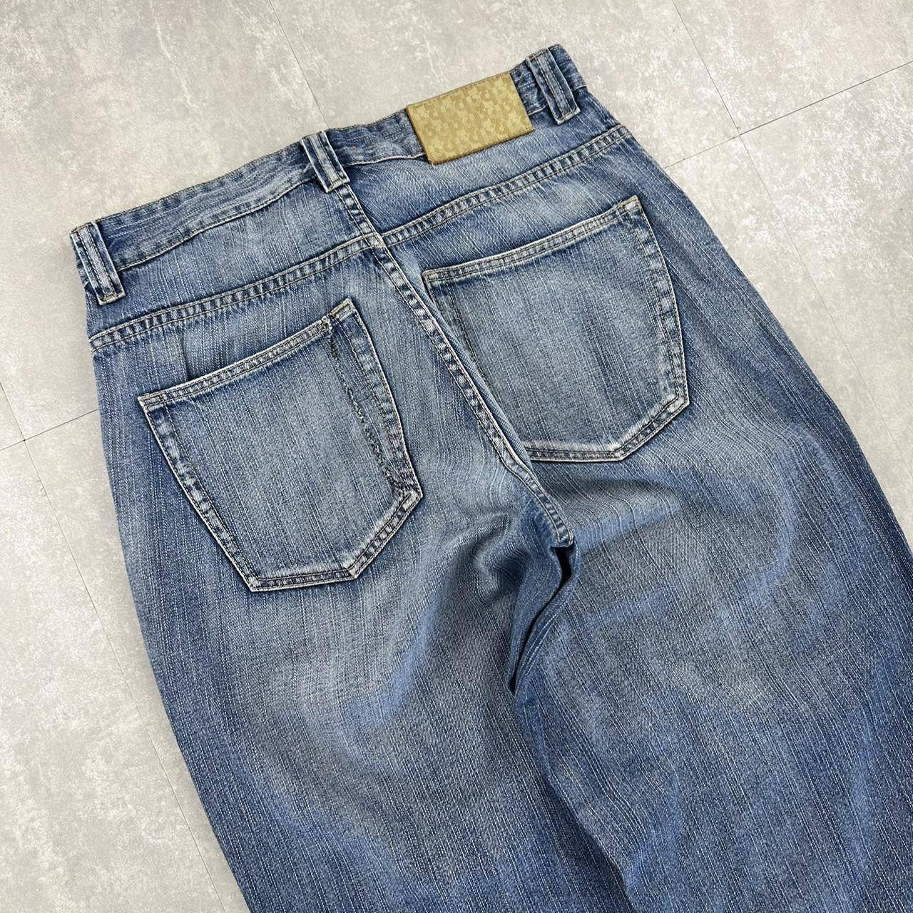 Pelle pelle monogram jeans 2000s spellout carpenter jeans