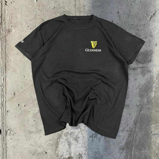 Guinness 2000s beer sportswear spellout T shirt