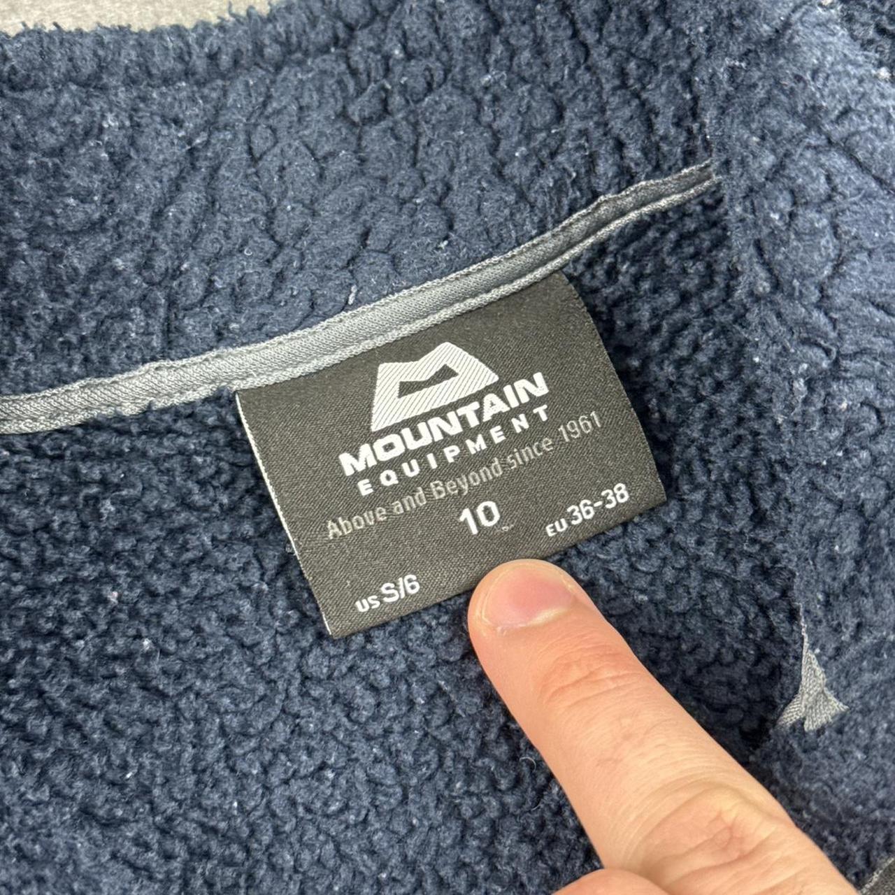 Vintage Mountain Equipment full Zip pile purple fleece