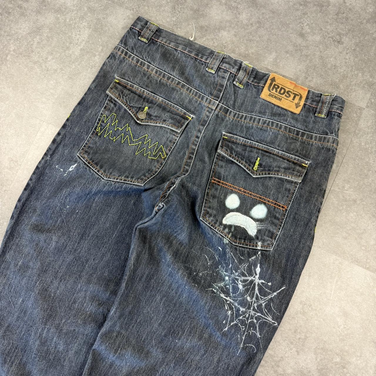 RDST USA denim Vintage skater Baggy HipHop Y2k Jeans