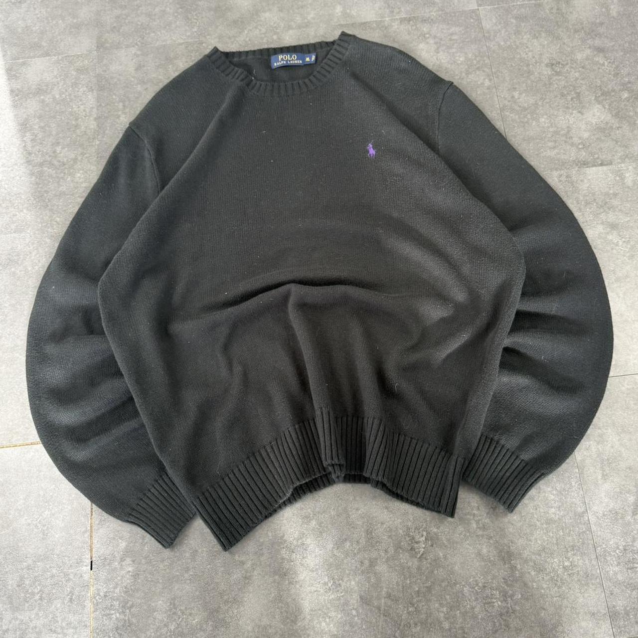 Polo Ralph Lauren 90s chunky knit heavyweight round neck jumper