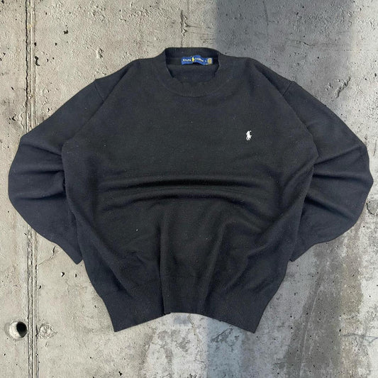 Polo Ralph Lauren 90s chunky knit crewneck jumper