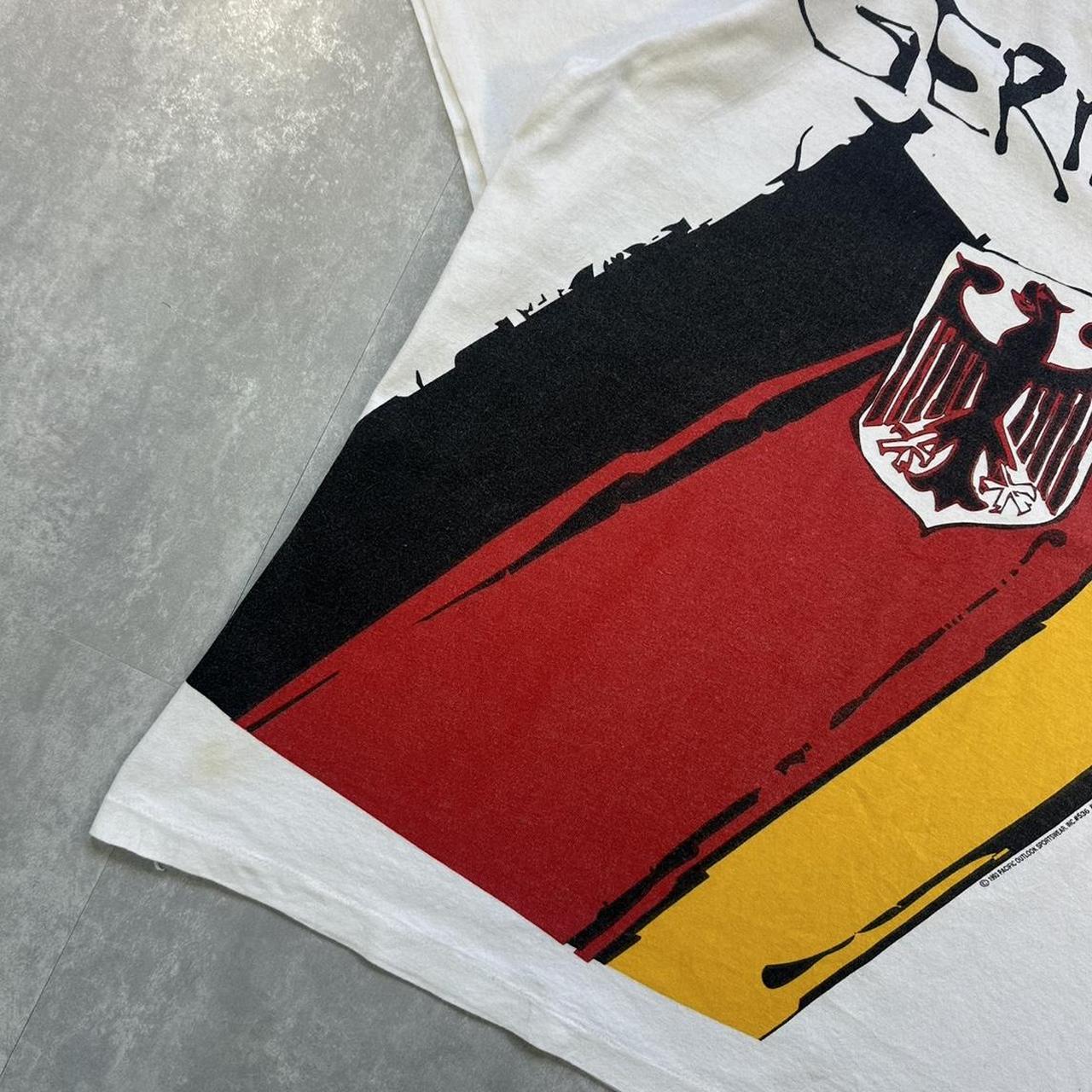 Rare Delta 90s Germany 1994 World Cup single stitch vintage T shirt