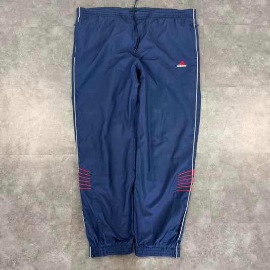 Adidas 2000s baggy vintage sportswear adjustable track pants