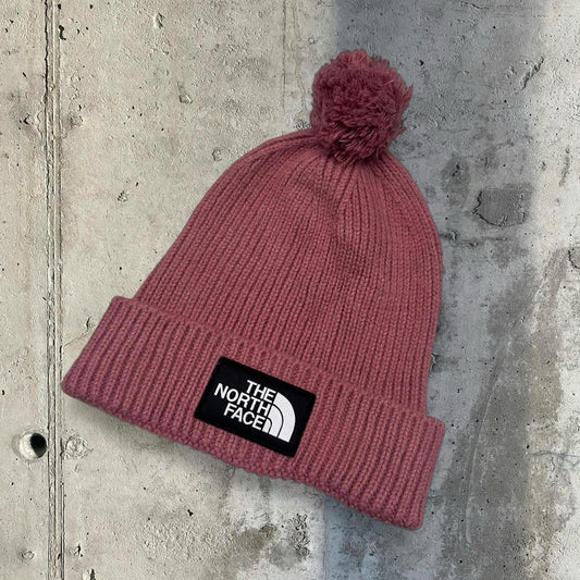 The North Face 2000s vintage Surfwear Skater embroidered logo beanie hat