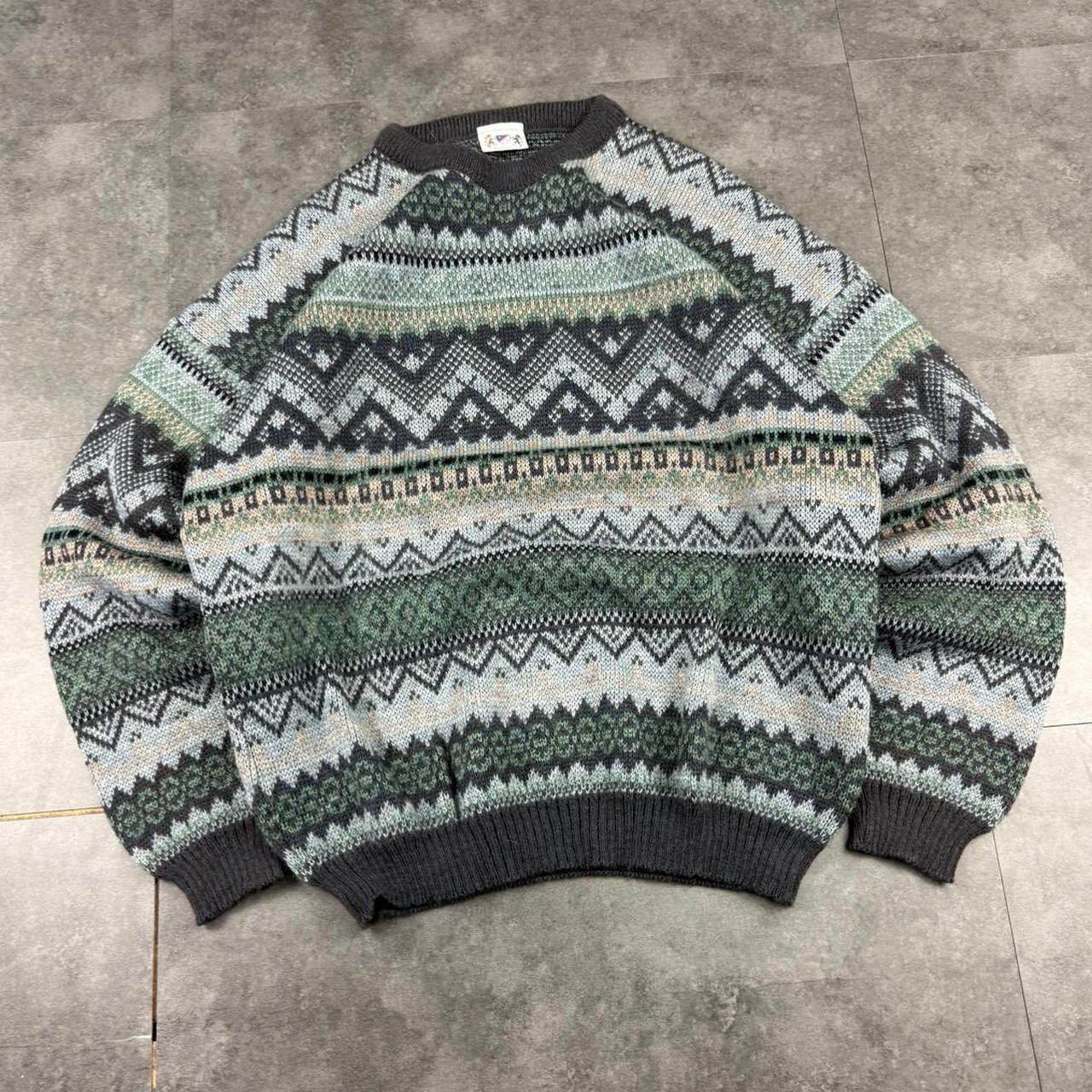 Vintage 90s chunky knit fisherman’s jumper