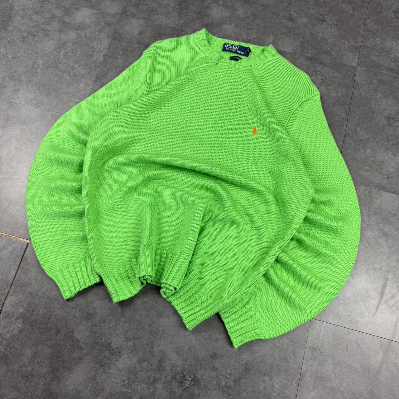 Polo Ralph Lauren 90s chunky knit heavyweight fisherman’s jumper