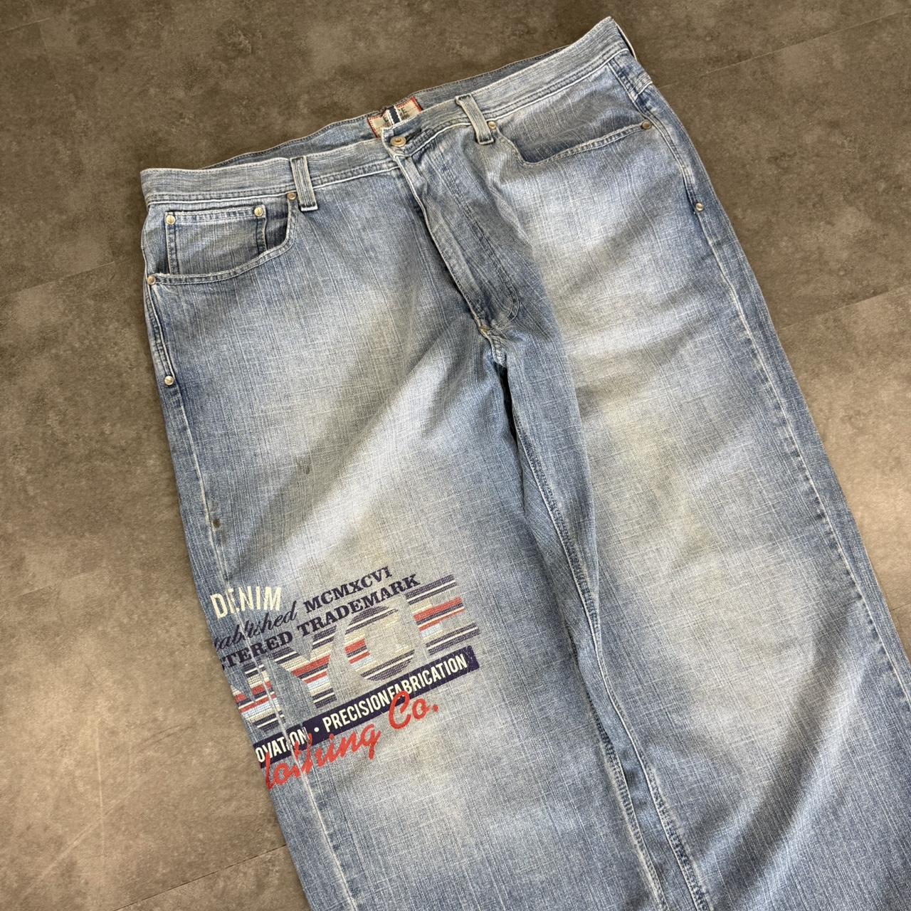Enyce 2000s USA denim Vintage skater Baggy HipHop Y2k Jeans