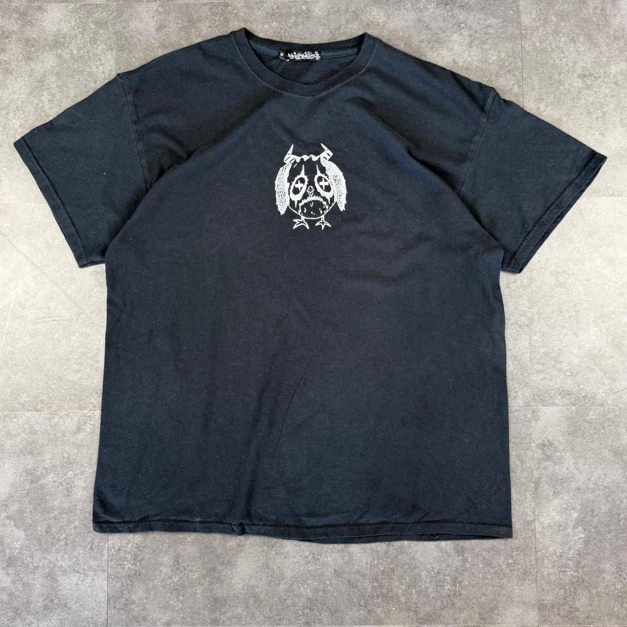 Streetwear 2000s graphic print logo T shirt