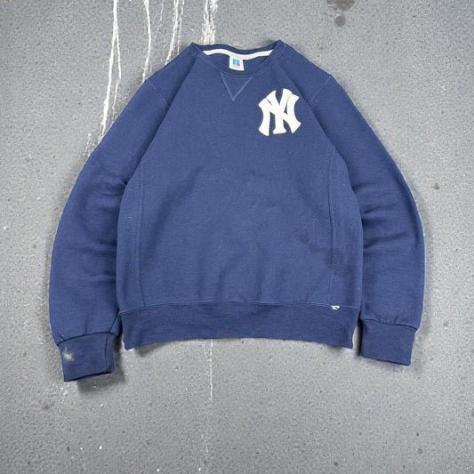 Russell athletic X Yankee embroidered Baseball sweatshirt