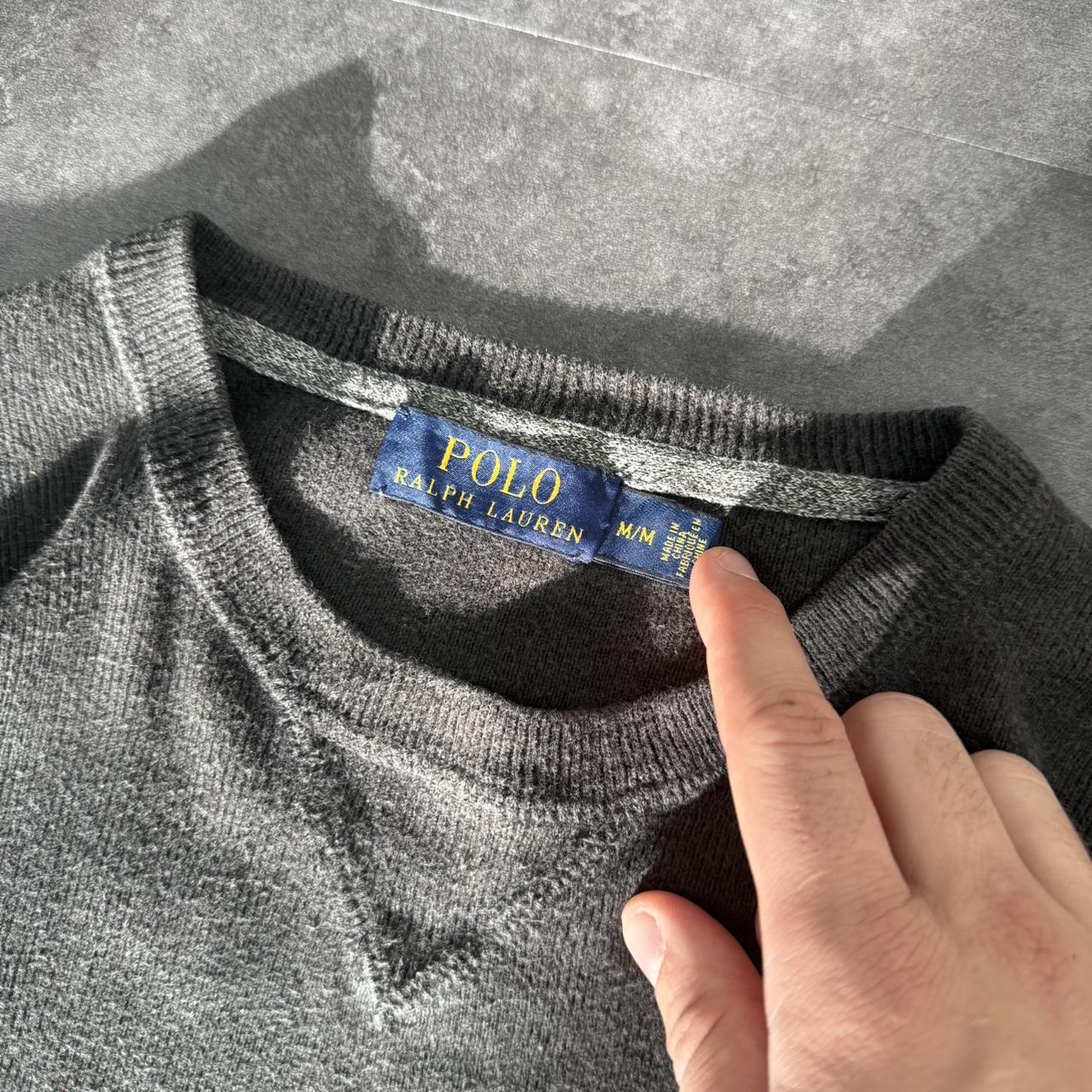 Polo Ralph Lauren 90s chunky knit sweatshirt