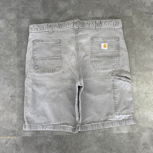 Carhartt 2000s dungaree workwear comfort fit cargo shorts
