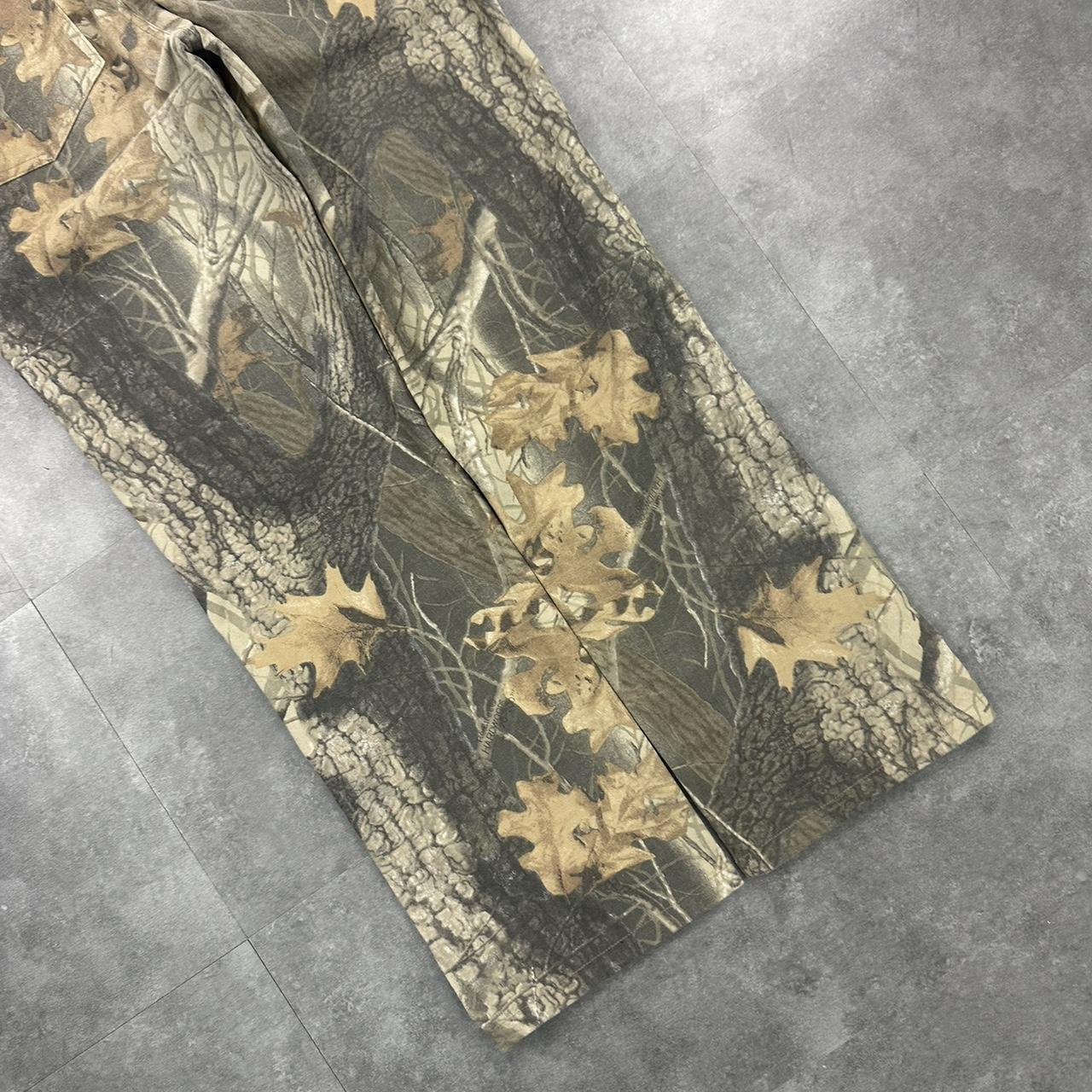 Realtree camo Mossy oak 2000s dungaree workwear cargo trousers