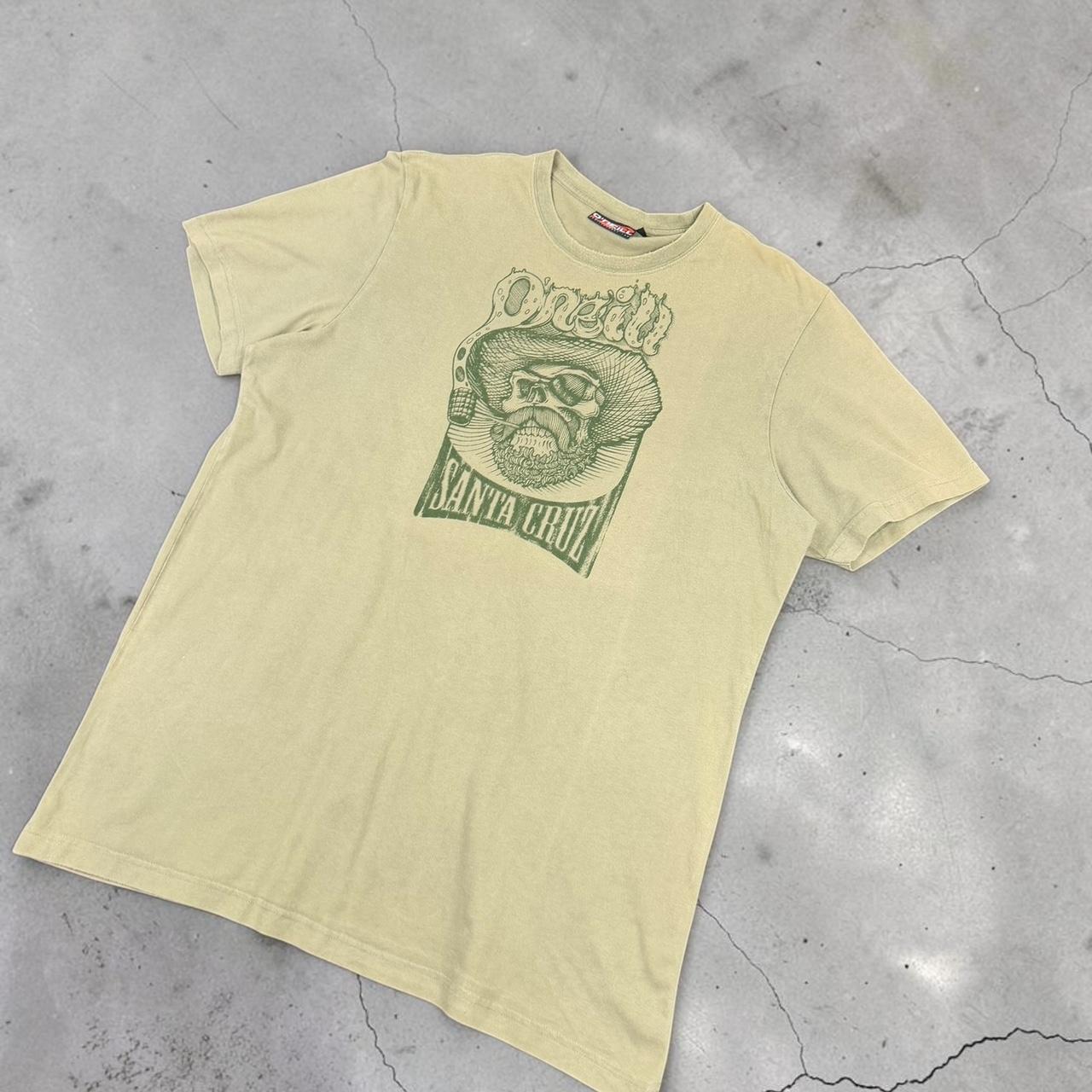 O’Neill Santa Cruz Vintage Y2K Surfwear logo boxy T-Shirt