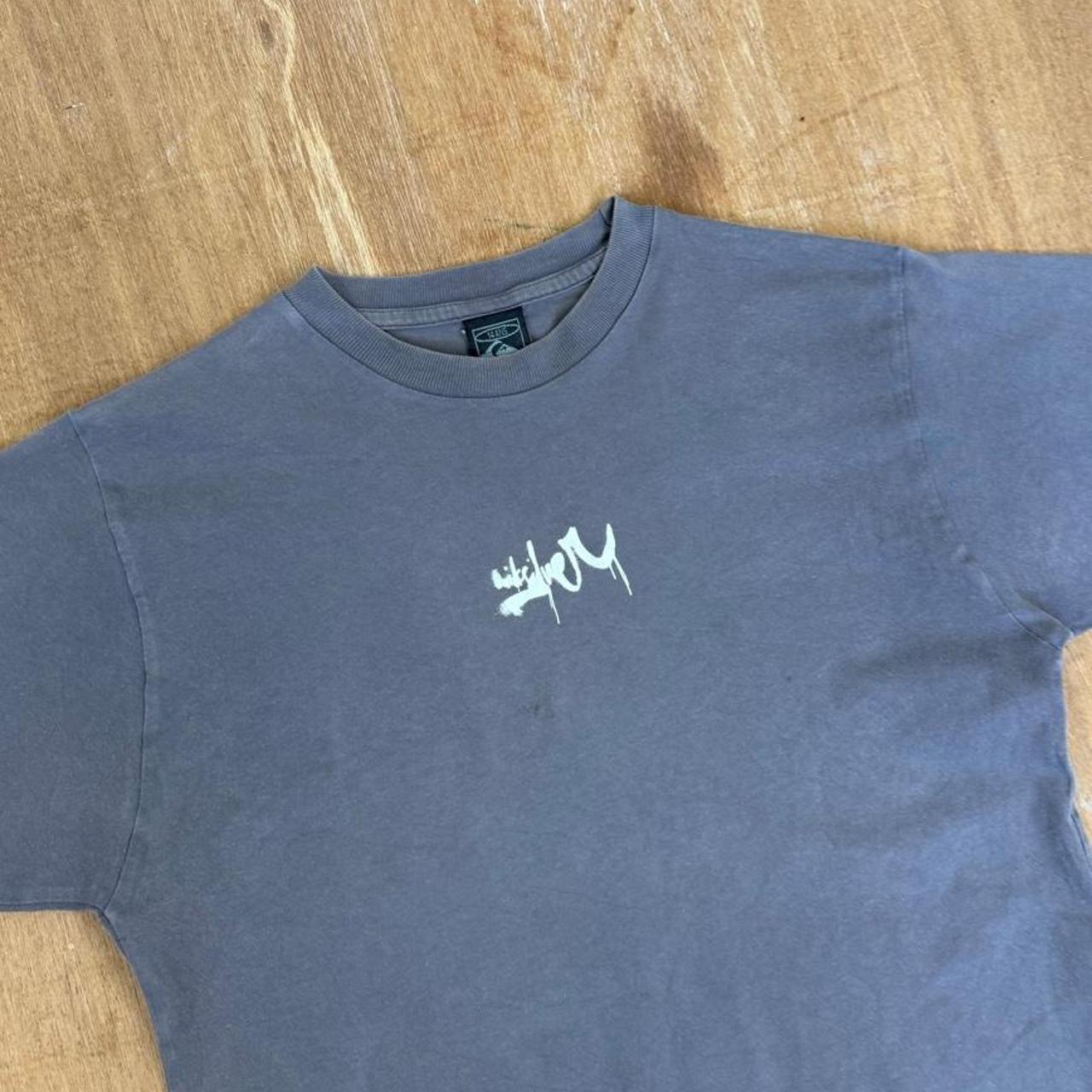 Quiksilver Surfwear grey Y2K T-Shirt