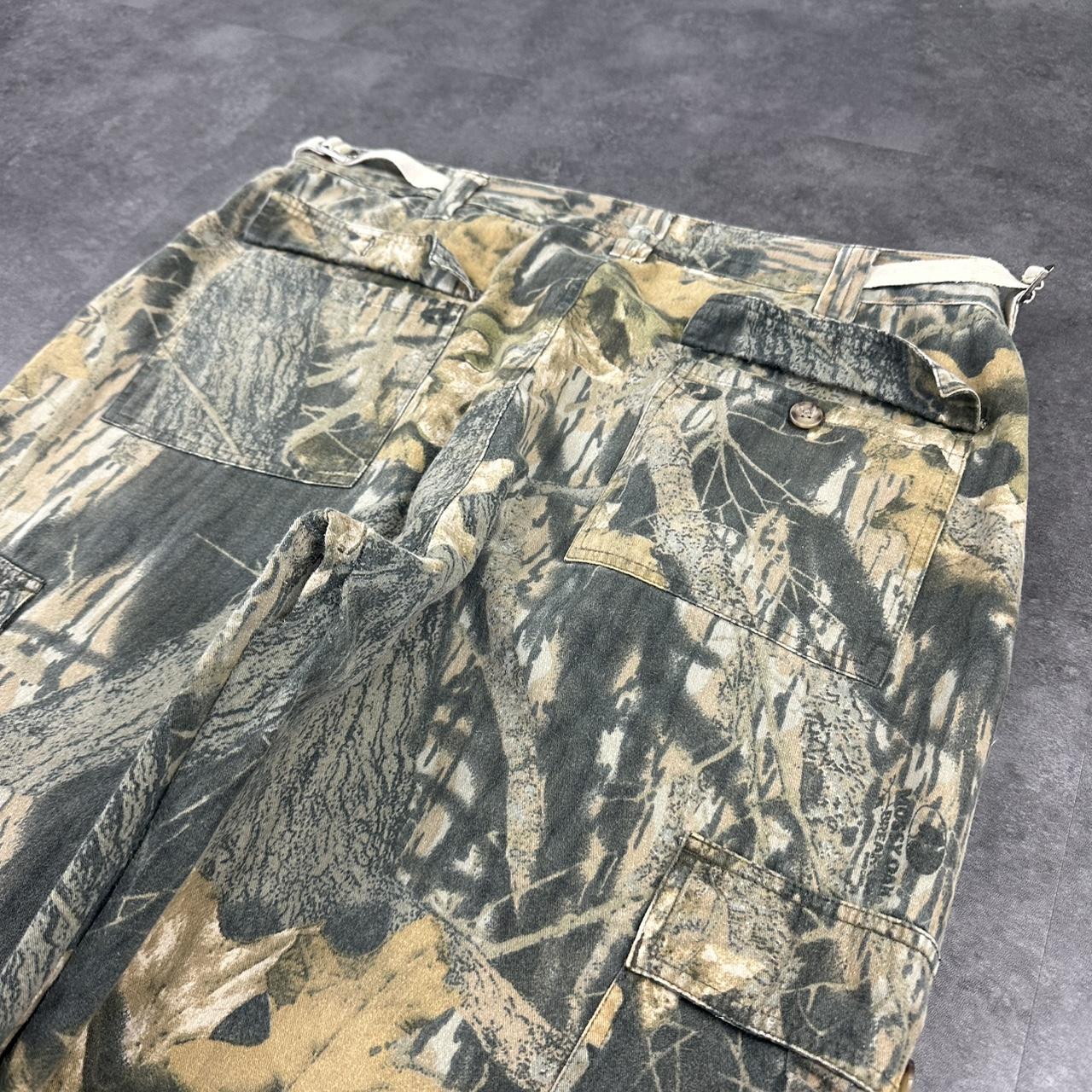 Game Winner Sportswear outdoor Mossy oak camo real tree foliage 2000s dungaree workwear cargo trouse