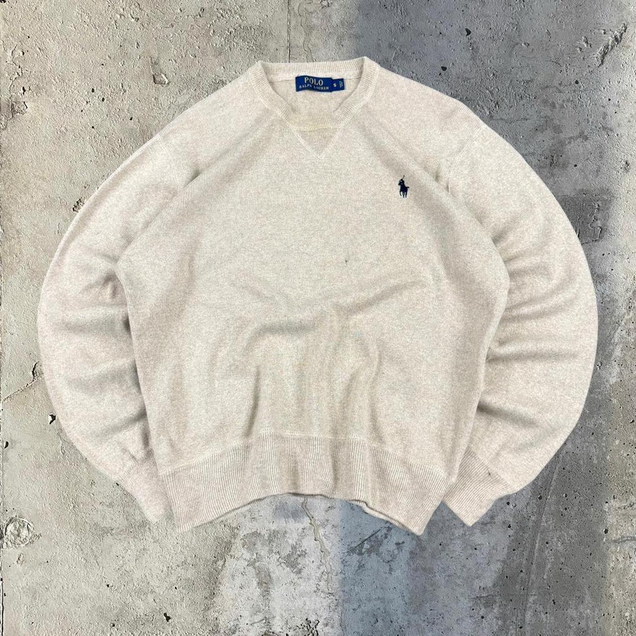 Polo Ralph Lauren 90s chunky knit cotton Jumper