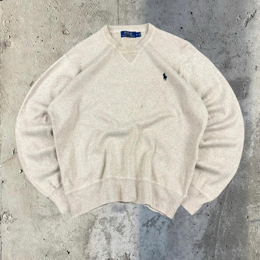 Polo Ralph Lauren 90s chunky knit cotton Jumper