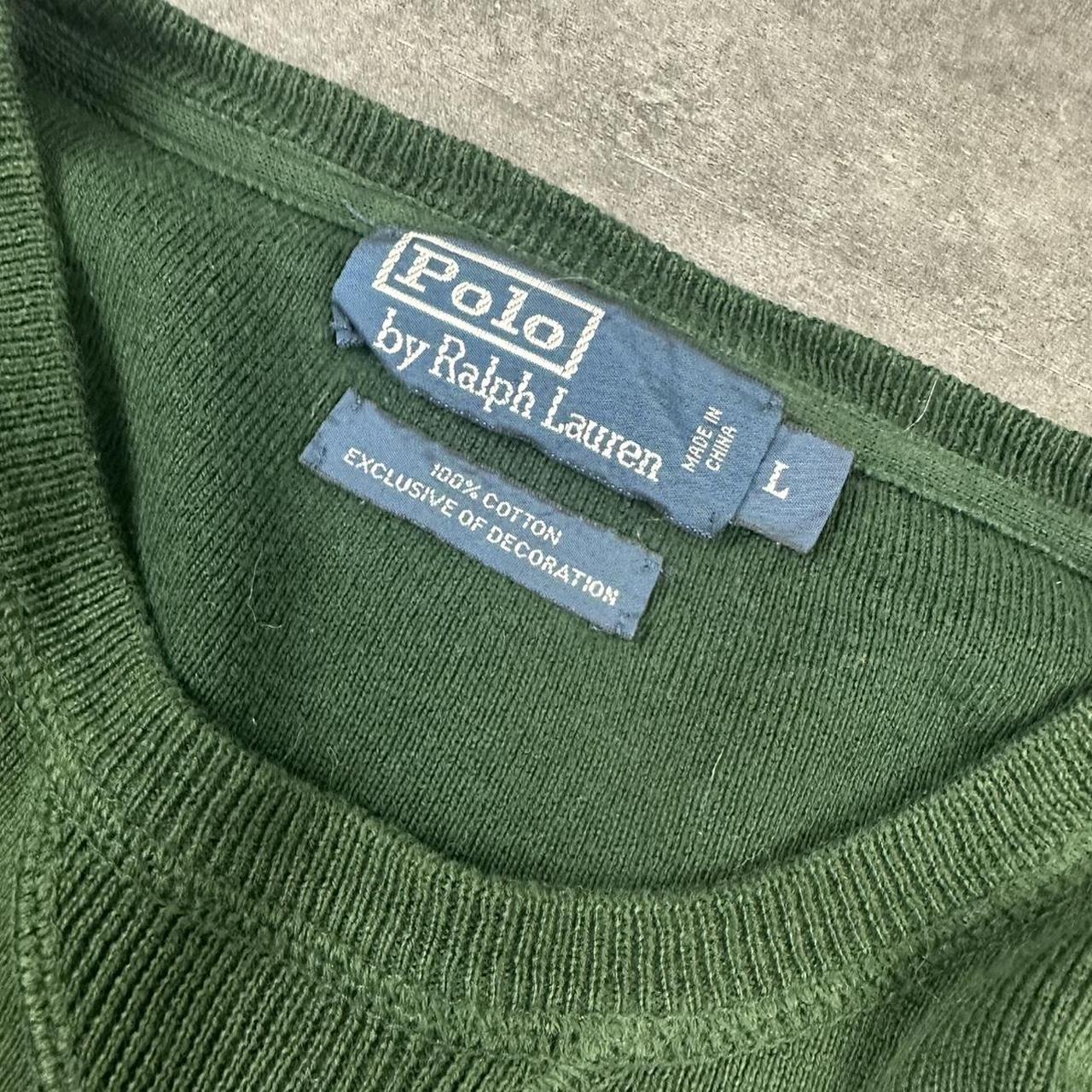 Polo Ralph Lauren 90s chunky cotton sweatshirt