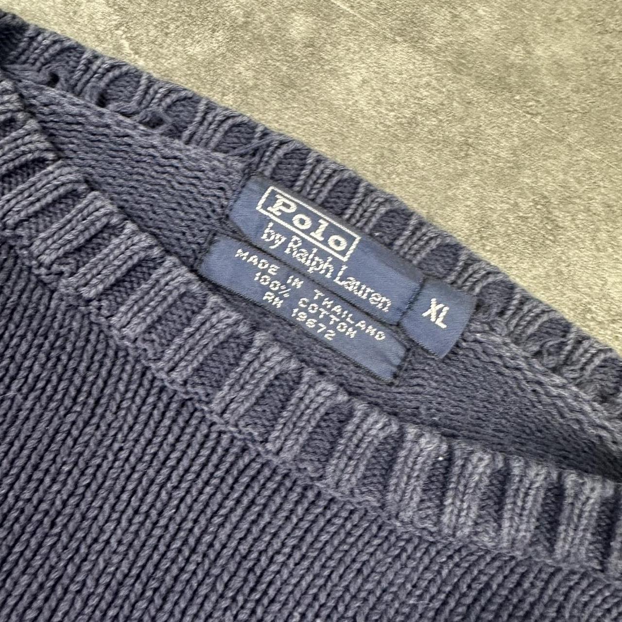 Polo Ralph Lauren 90s heavyweight chunky knit pullover knit Jumper
