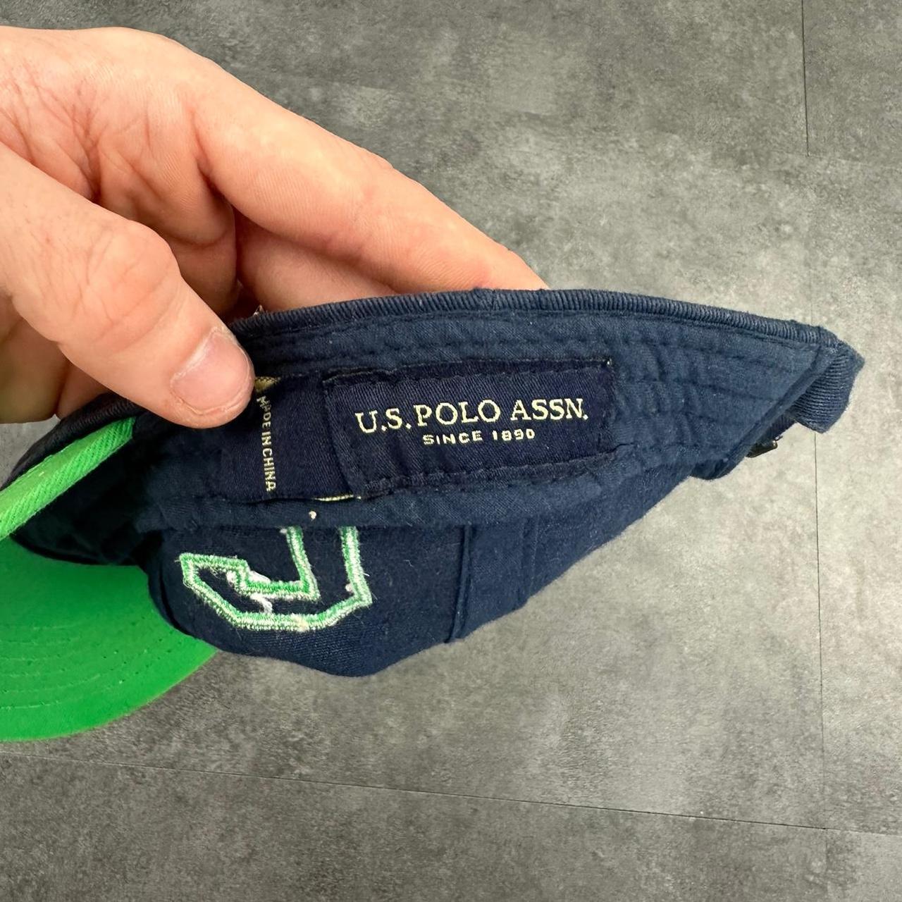 US Polo Assn 2000s chief keef big logo style baseball dad cap
